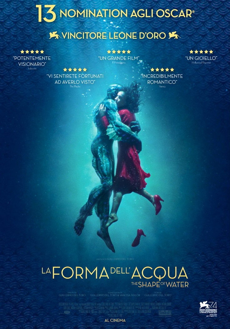 "La forma dell'acqua" di Guillermo Del Toro