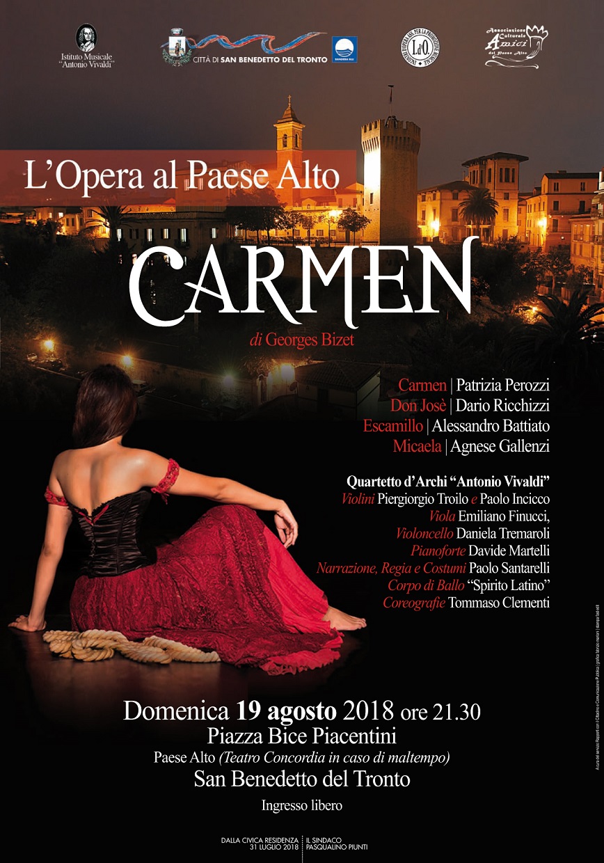 L'opera al Paese Alto "Carmen" di G. Bizet