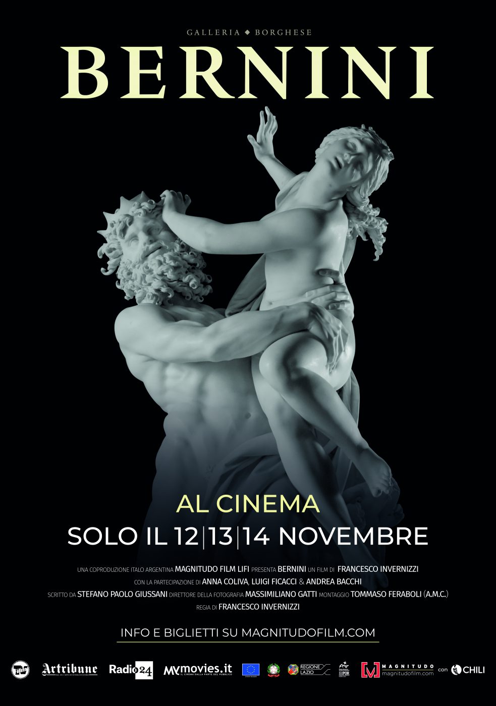L'arte al cinema -Evento Speciale BERNINI di Francesco Invernizzi
