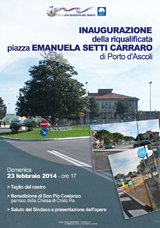 Inaugurazione della riqualificata piazza Setti Carraro | 23 febbraio