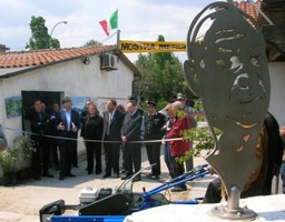 Inaugurazione del giardino "Zio Marcello"