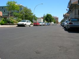 Lunedì 3 dicembre nuovo asfalto in Via Manara