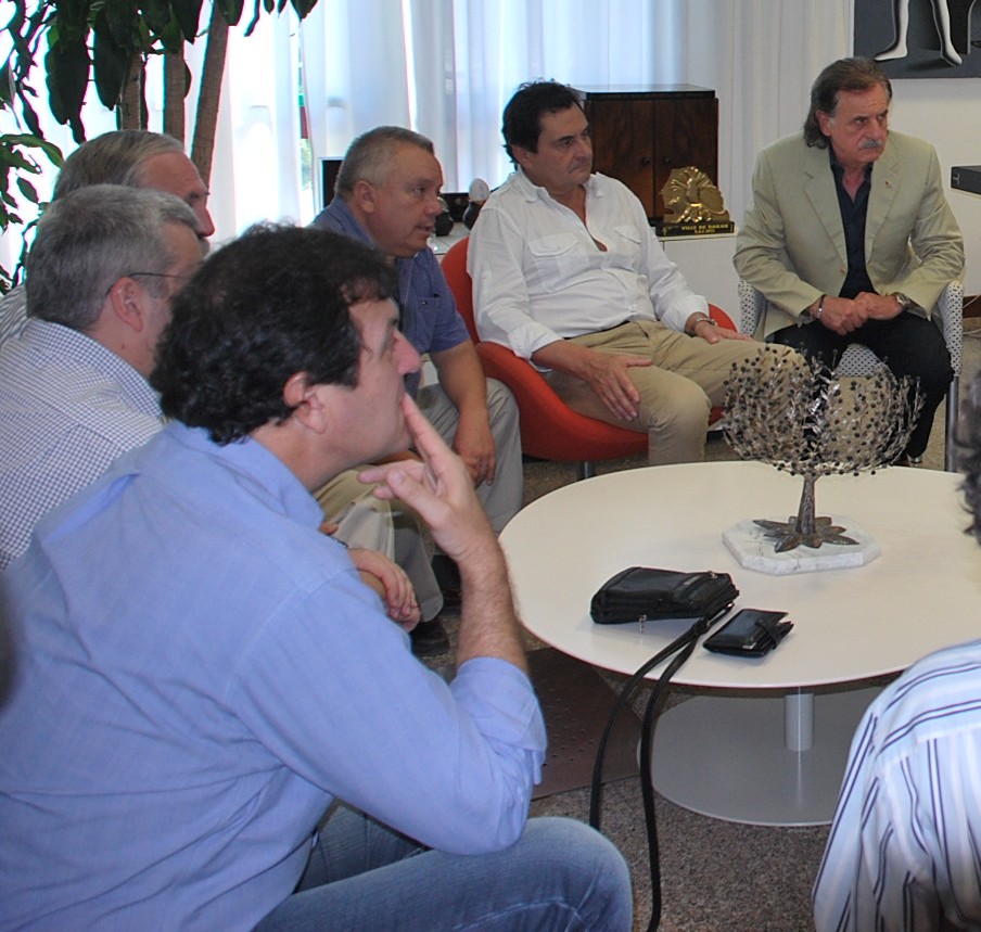 Delegazione argentina in visita a San Benedetto