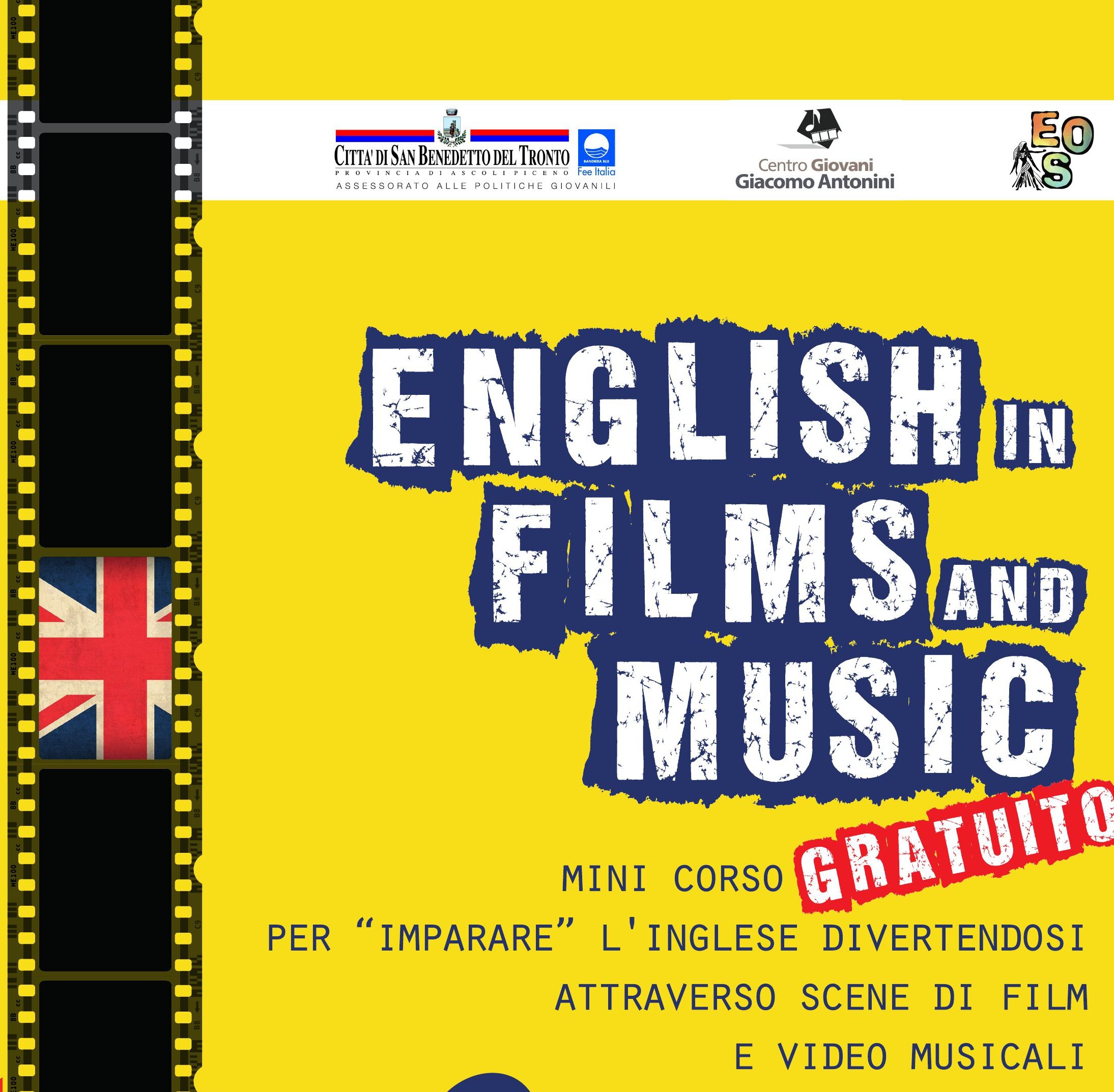 Al Centro Giovani si impara l'inglese attraverso film e musica