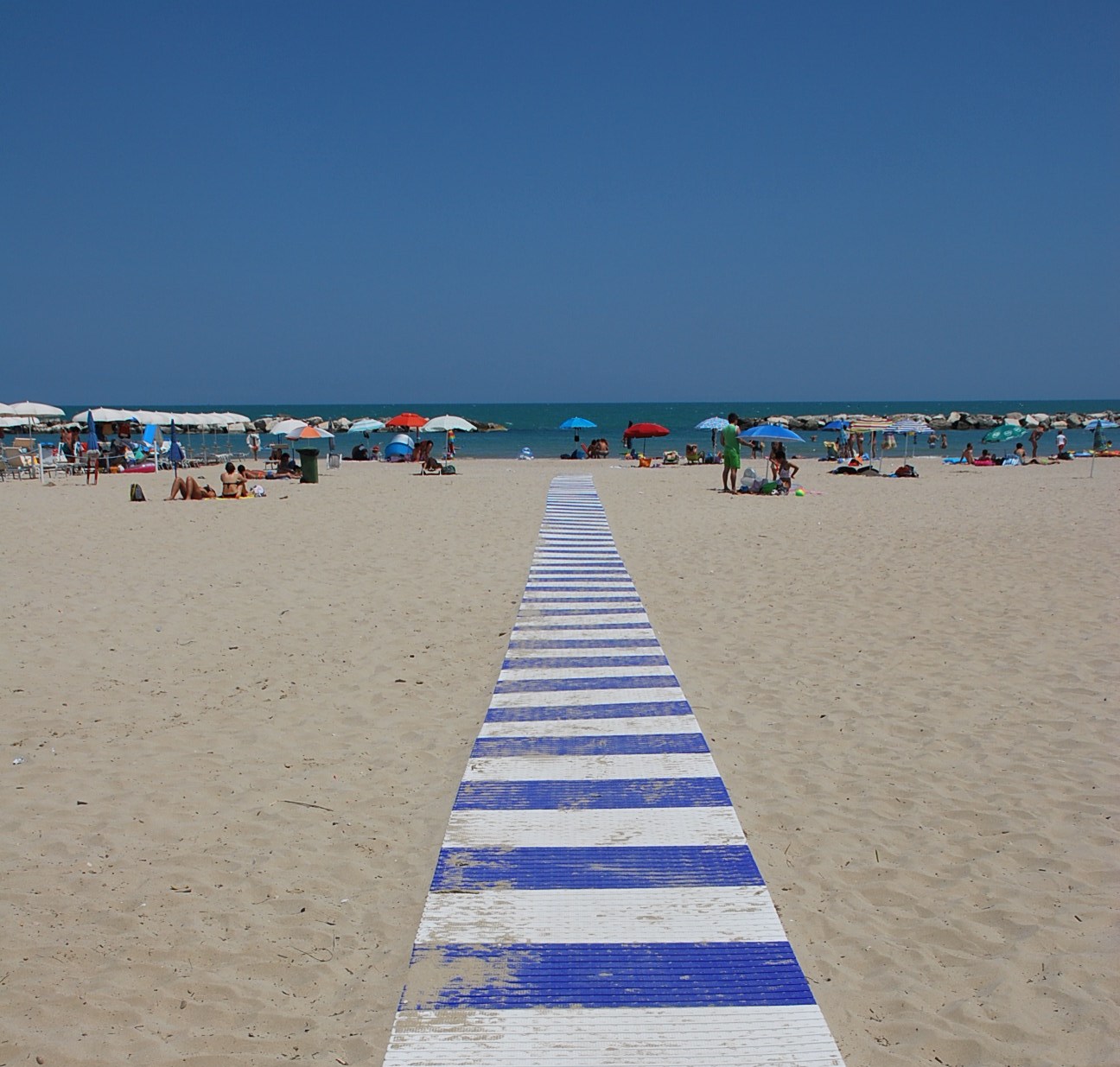 La spiaggia di San Benedetto sempre più accessibile